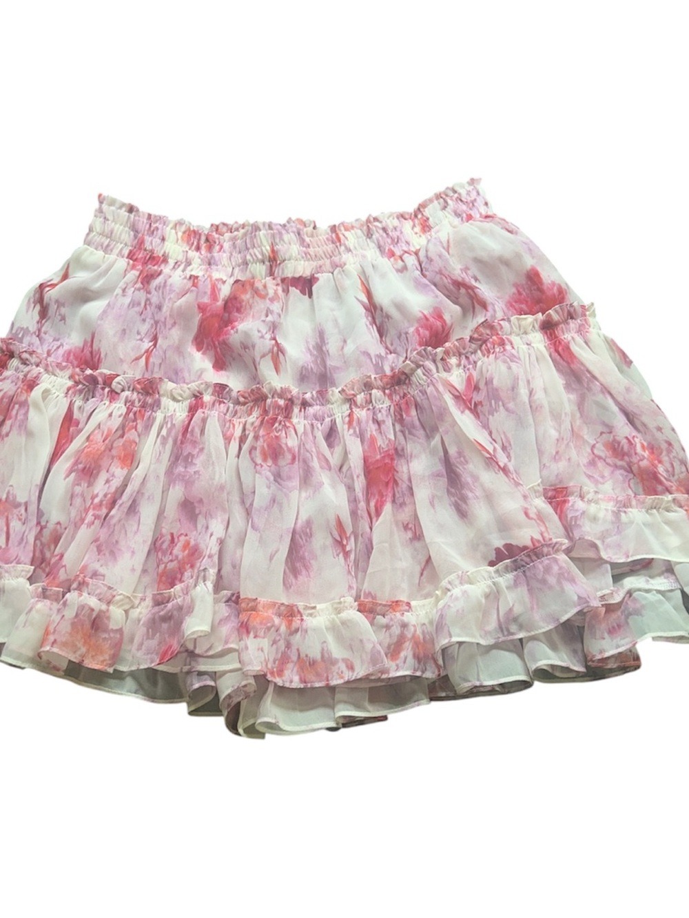 Misa Los Angeles 
Riane Skirt in Abstract Rose Flora - Picture 5 of 6